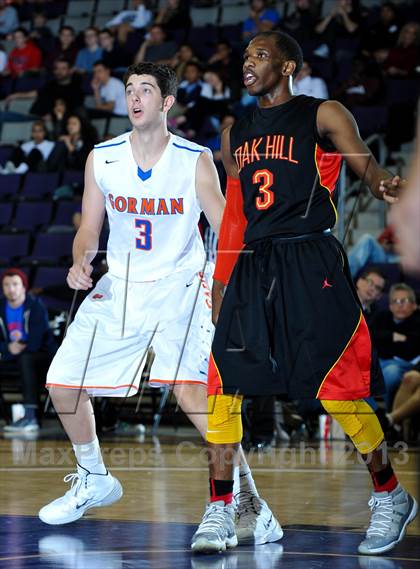 Thumbnail 2 in Bishop Gorman @ Oak Hill Academy (Hoophall West Tournament) photogallery.