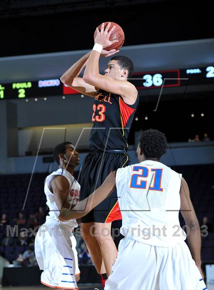 Thumbnail 2 in Bishop Gorman @ Oak Hill Academy (Hoophall West Tournament) photogallery.