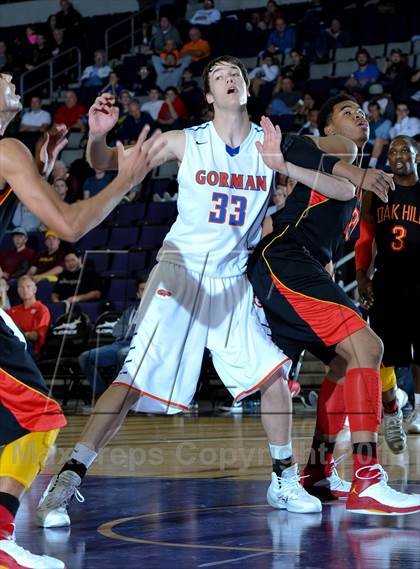 Thumbnail 1 in Bishop Gorman @ Oak Hill Academy (Hoophall West Tournament) photogallery.
