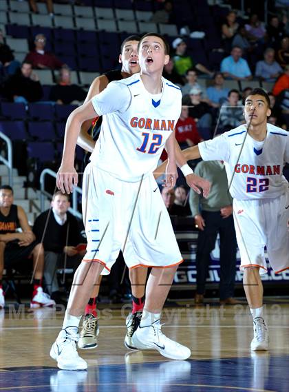 Thumbnail 2 in Bishop Gorman @ Oak Hill Academy (Hoophall West Tournament) photogallery.