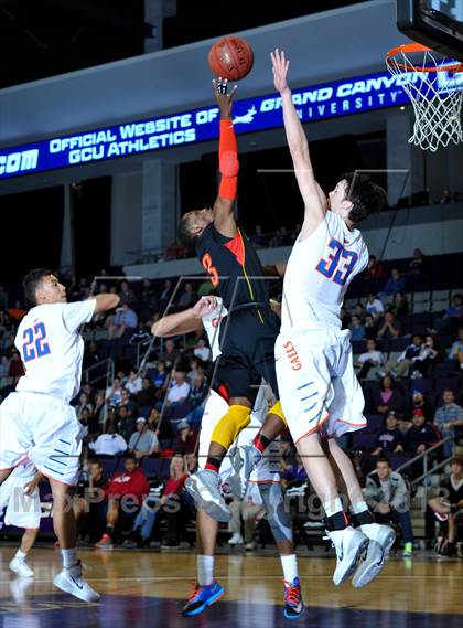 Thumbnail 2 in Bishop Gorman @ Oak Hill Academy (Hoophall West Tournament) photogallery.