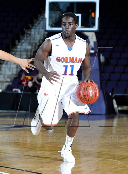 Thumbnail 1 in Bishop Gorman @ Oak Hill Academy (Hoophall West Tournament) photogallery.