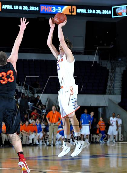 Thumbnail 1 in Bishop Gorman @ Oak Hill Academy (Hoophall West Tournament) photogallery.