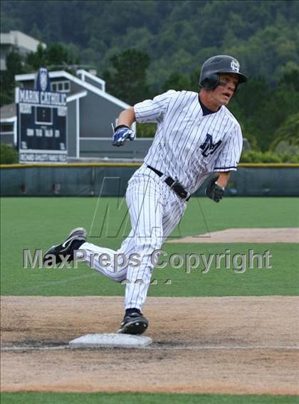 Thumbnail 2 in Marin Catholic vs. McKinleyville (CIF NCS D4 Final) photogallery.