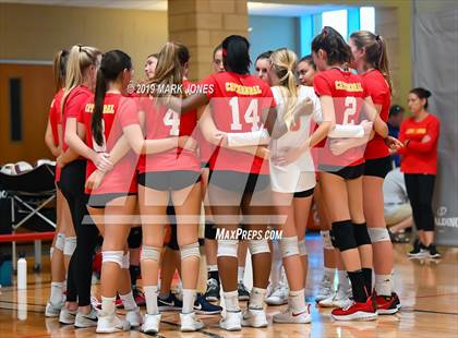 Thumbnail 3 in Desert Vista vs. Cathedral Catholic (Nike Tournament of Champions) photogallery.
