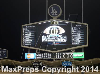 Thumbnail 1 in Foothill vs. Santa Margarita (CIF-SS D1 Final) photogallery.