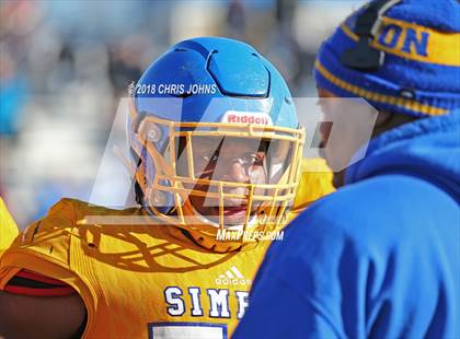 Thumbnail 2 in Nazareth Academy @ Simeon (IHSA 7A Quarterfinal) photogallery.