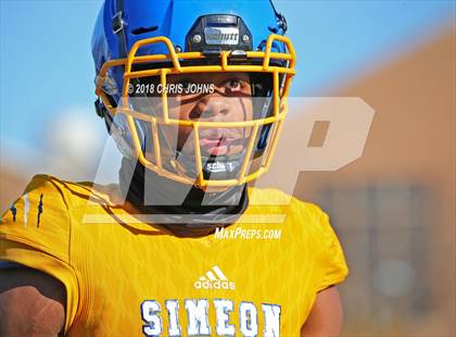 Thumbnail 1 in Nazareth Academy @ Simeon (IHSA 7A Quarterfinal) photogallery.