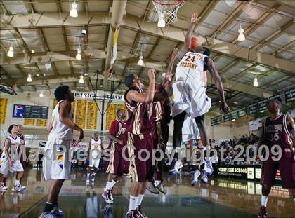 Thumbnail 2 in Montverde Academy vs. Paterson Catholic (City of Palms Classic) photogallery.