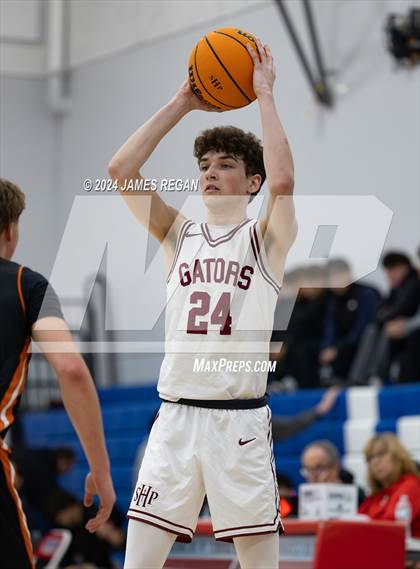 Thumbnail 3 in Half Moon Bay vs. Sacred Heart Prep (Burlingame Lions Invitational) photogallery.