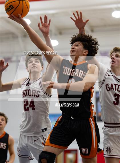 Thumbnail 2 in Half Moon Bay vs. Sacred Heart Prep (Burlingame Lions Invitational) photogallery.