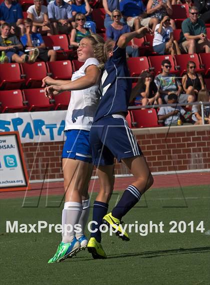 Thumbnail 2 in Community School of Davidson vs. East Carteret (NCHSAA 1A Final) photogallery.