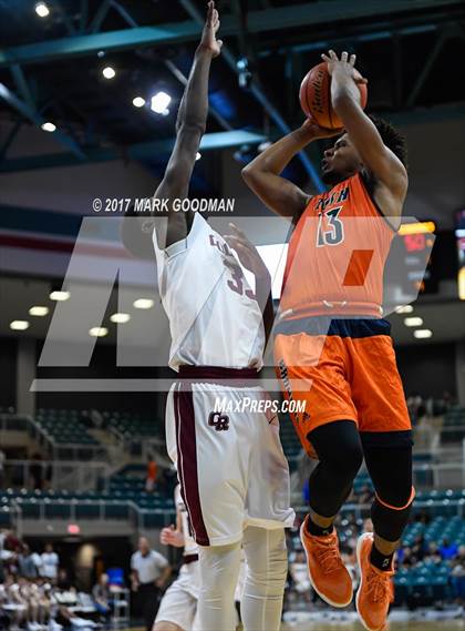 Thumbnail 3 in Cinco Ranch vs Fort Bend Bush (UIL 6A Regional Quarterfinal Playoff) photogallery.