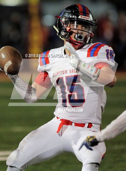 Thumbnail 2 in Clayton Valley Charter @ Liberty (CIF NCS Open Division Semifinal) photogallery.