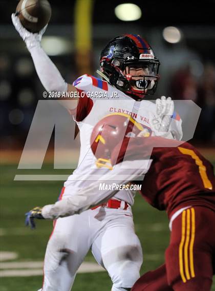 Thumbnail 3 in Clayton Valley Charter @ Liberty (CIF NCS Open Division Semifinal) photogallery.