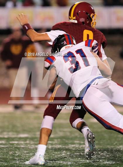 Thumbnail 2 in Clayton Valley Charter @ Liberty (CIF NCS Open Division Semifinal) photogallery.