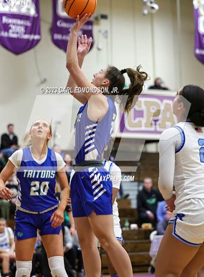 Thumbnail 1 in Notre Dame Academy vs Rockvale photogallery.