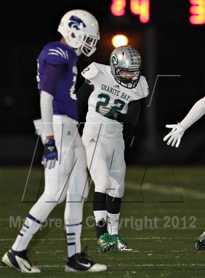 Thumbnail 3 in Granite Bay @ Franklin (CIF SJS D1 Playoffs) photogallery.