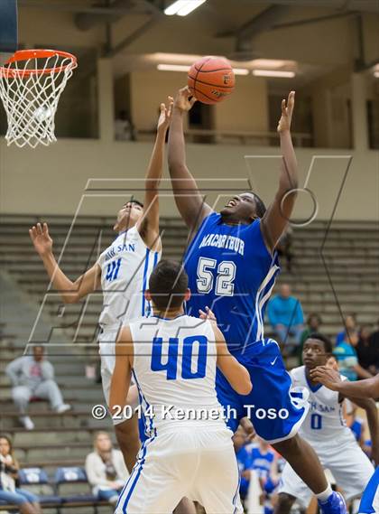 Thumbnail 2 in MacArthur @ South San Antonio (SAISD Tournament) photogallery.
