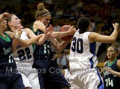 Thumbnail 2 in ThunderRidge vs Highlands Ranch (5A Final Four) photogallery.