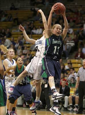 Thumbnail 1 in ThunderRidge vs Highlands Ranch (5A Final Four) photogallery.