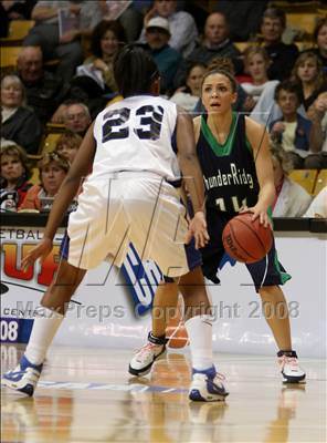 Thumbnail 2 in ThunderRidge vs Highlands Ranch (5A Final Four) photogallery.