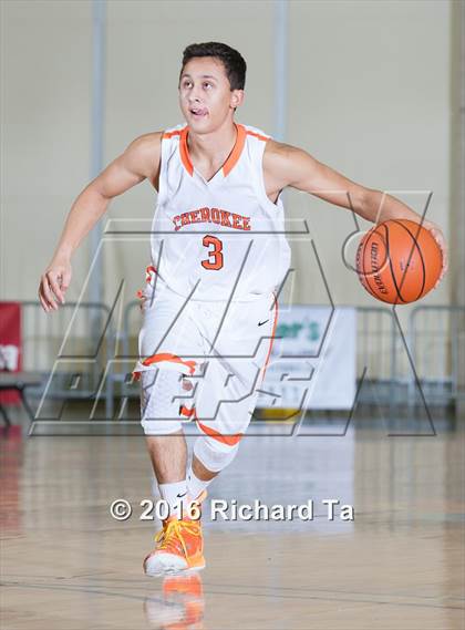 Thumbnail 1 in Woodson vs. Cherokee (Boardwalk Basketball Classic) photogallery.