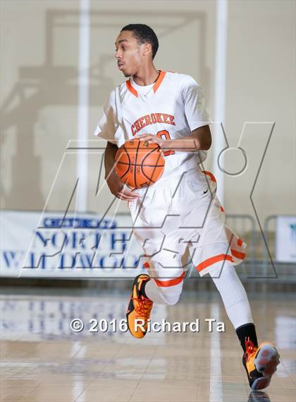 Thumbnail 3 in Woodson vs. Cherokee (Boardwalk Basketball Classic) photogallery.