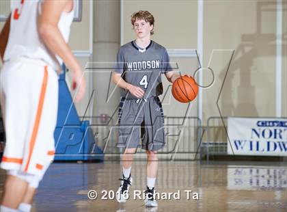 Thumbnail 1 in Woodson vs. Cherokee (Boardwalk Basketball Classic) photogallery.