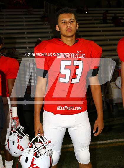 Thumbnail 2 in Harvard-Westlake vs. St. Francis photogallery.