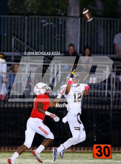 Thumbnail 3 in Harvard-Westlake vs. St. Francis photogallery.