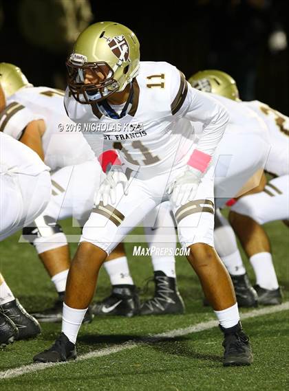 Thumbnail 2 in Harvard-Westlake vs. St. Francis photogallery.