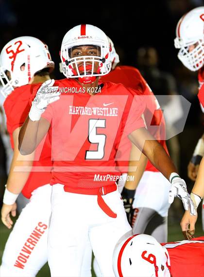 Thumbnail 2 in Harvard-Westlake vs. St. Francis photogallery.