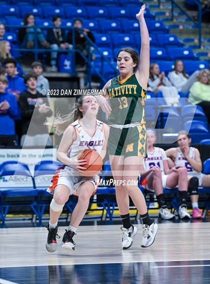 Thumbnail 3 in Mountain View vs. Nativity BVM (PIAA Division 2/11 Sub-Regional Final) photogallery.