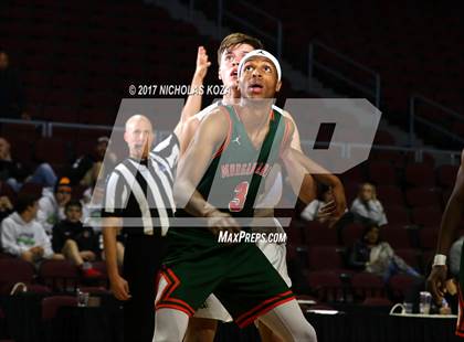 Thumbnail 3 in Morgan Park vs. Salesian College Preparatory (Tarkanian Classic) photogallery.