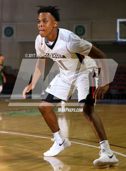 Thumbnail 2 in Morgan Park vs. Salesian College Preparatory (Tarkanian Classic) photogallery.