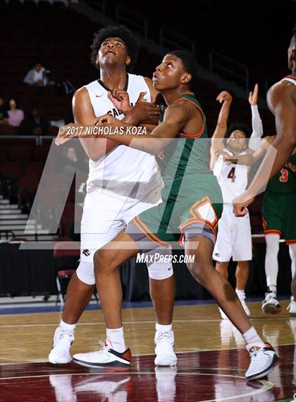 Thumbnail 3 in Morgan Park vs. Salesian College Preparatory (Tarkanian Classic) photogallery.