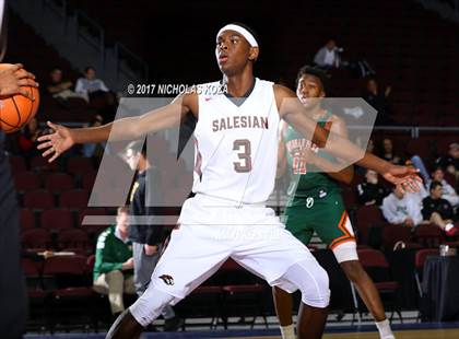 Thumbnail 2 in Morgan Park vs. Salesian College Preparatory (Tarkanian Classic) photogallery.