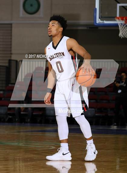 Thumbnail 1 in Morgan Park vs. Salesian College Preparatory (Tarkanian Classic) photogallery.