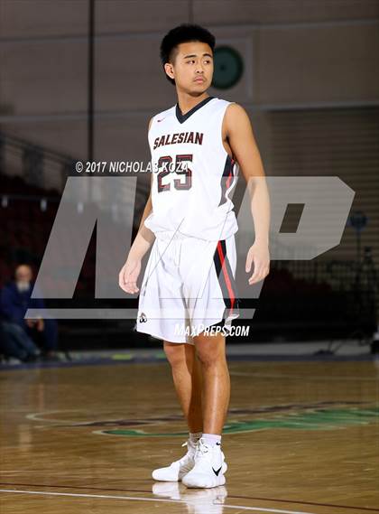 Thumbnail 3 in Morgan Park vs. Salesian College Preparatory (Tarkanian Classic) photogallery.