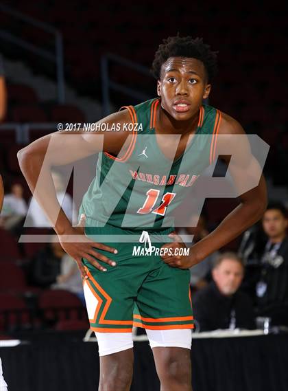 Thumbnail 1 in Morgan Park vs. Salesian College Preparatory (Tarkanian Classic) photogallery.