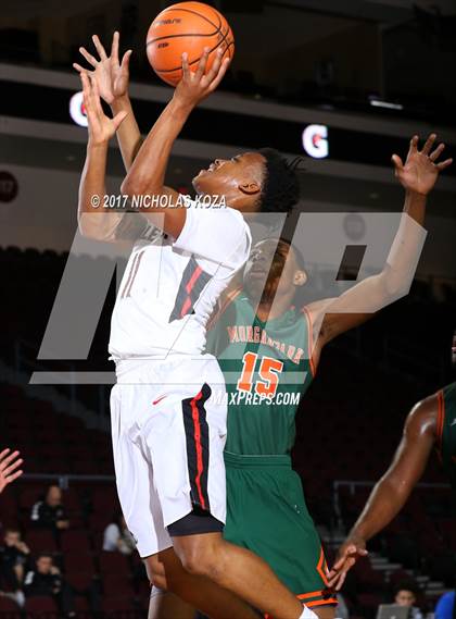 Thumbnail 2 in Morgan Park vs. Salesian College Preparatory (Tarkanian Classic) photogallery.