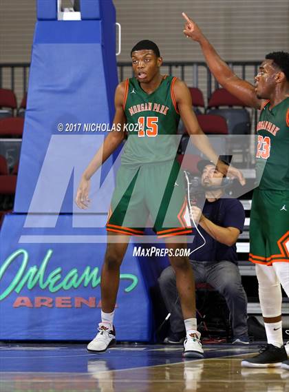 Thumbnail 1 in Morgan Park vs. Salesian College Preparatory (Tarkanian Classic) photogallery.