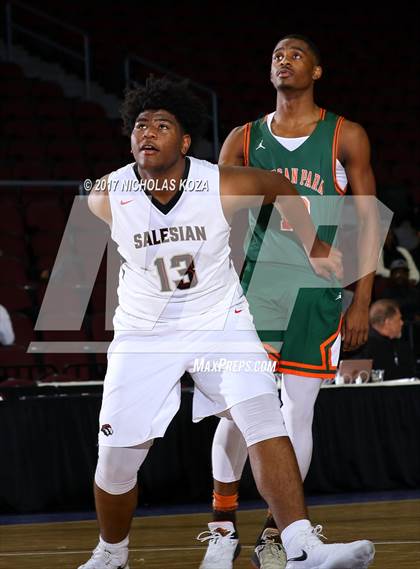 Thumbnail 3 in Morgan Park vs. Salesian College Preparatory (Tarkanian Classic) photogallery.