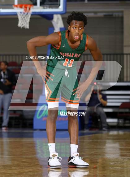 Thumbnail 3 in Morgan Park vs. Salesian College Preparatory (Tarkanian Classic) photogallery.