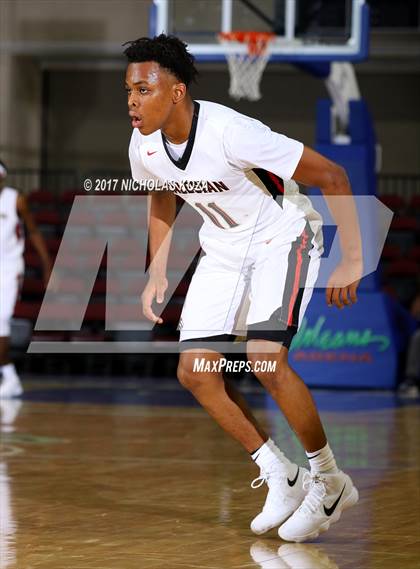 Thumbnail 3 in Morgan Park vs. Salesian College Preparatory (Tarkanian Classic) photogallery.