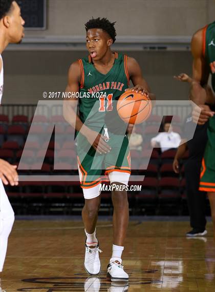 Thumbnail 2 in Morgan Park vs. Salesian College Preparatory (Tarkanian Classic) photogallery.