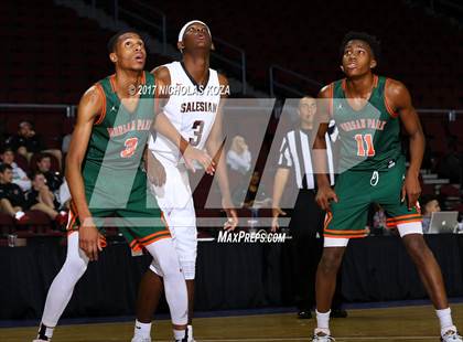 Thumbnail 1 in Morgan Park vs. Salesian College Preparatory (Tarkanian Classic) photogallery.