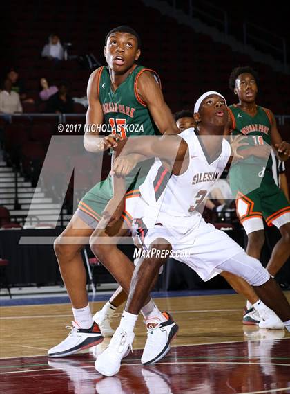 Thumbnail 3 in Morgan Park vs. Salesian College Preparatory (Tarkanian Classic) photogallery.