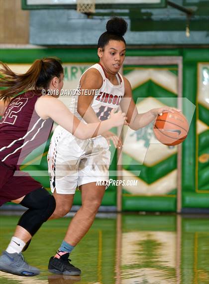 Thumbnail 3 in Mark Keppel vs. Lincoln (St. Mary's Stockton MLK Showcase) photogallery.